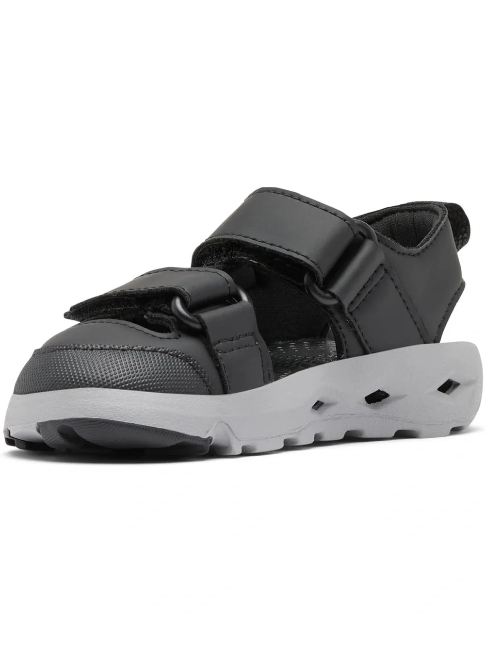 NWB Columbia Youth Black Tech Sun Adventure Sandal